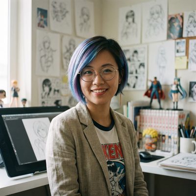 海角社区动漫艺术家-林雨晴