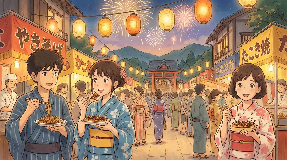 海角社区治愈系日常动漫-夏日祭物语